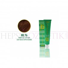 Bıorganic Plus Saç Boyası 88,76 Amber Bej Açık Sarı 60 Ml