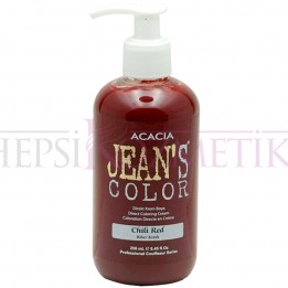 Acacia Jean's Color Biber Kızılı Saç Boyası 250 Ml