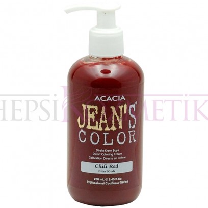Acacia Jeans Color Biber Kızılı Saç Boyası 250 Ml