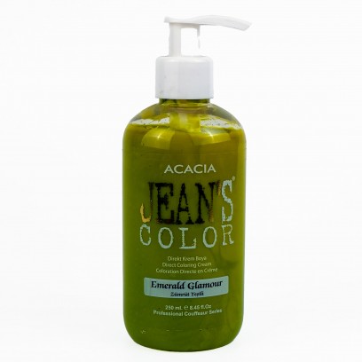 Acacia Jeans Color Zümrüt Yeşili Saç Boyası 250 Ml