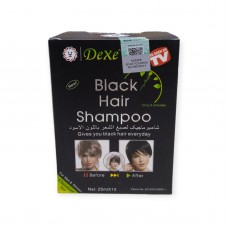 Dexe Black Hair Shampoo 10x25 Ml