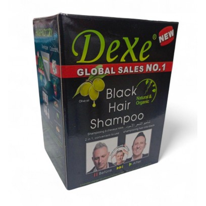 Dexe Black Hair Shampoo 10x25 Ml