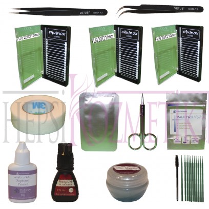 Equinox İpek Kirpik Seti