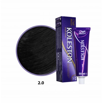 Wella Koleston Saç Boyası 2.0 Siyah 50 Ml
