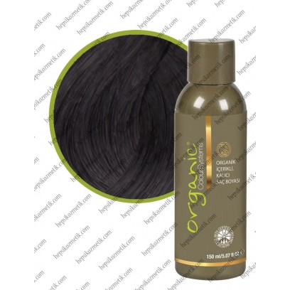 Organic Bitkisel Saç Boyası 1 Siyah 150 Ml