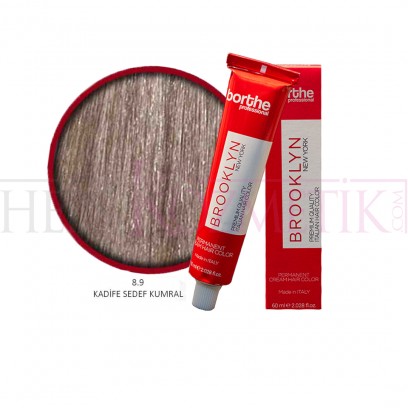 Borthe (Bosley) Saç Boyası  8.9 kadife sedef kumral  60 Ml