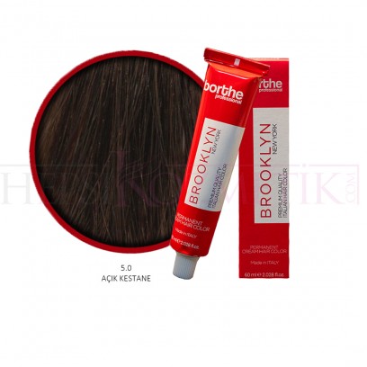 Borthe (Bosley) Saç Boyası 5.0 Açık Kestane 60 Ml