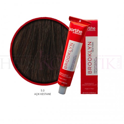 Borthe (Bosley) Saç Boyası 5.0 Açık Kestane 60 Ml