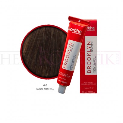 Borthe (Bosley) Saç Boyası 6.0 Koyu Kumral 60 Ml