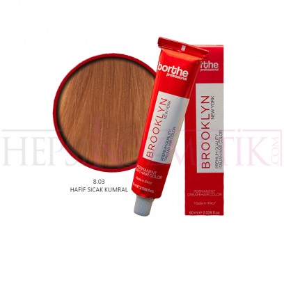 Borthe (Bosley) Saç Boyası 8.03 Hafif Sıcak Kumral 60 Ml