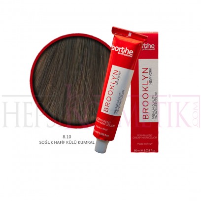 Borthe(Bosley) Saç Boyası 8.10 Soğuk Hafif Küllü Kumral 60 Ml