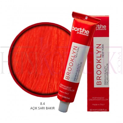 Borthe (Bosley) Saç Boyası 8.4 Açık Sarı Bakır 60 Ml