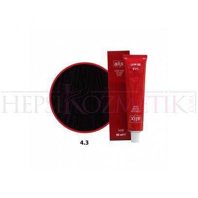 Alix Saç Boyası 4.3 Kestane Dore 60 Ml