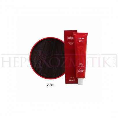 Alix Saç Boyası 7.31 Kumral Dore Küllü 60 Ml