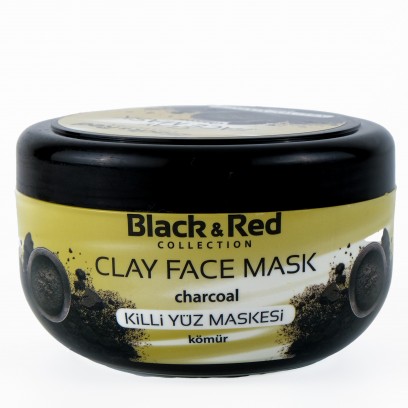 Black-Red Kil Maske Charcoal 400 Gr