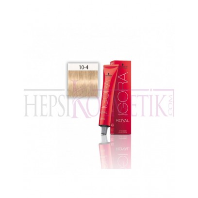 İgora Royal Absolutes Saç Boyası 10.4 Ultra Sarı Bej  60 Ml