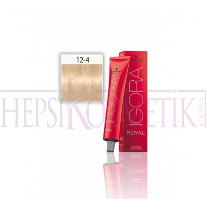 İgora Royal Absolutes Saç Boyası 12.4-Ultra Sarı Açıcı Seri  60 Ml