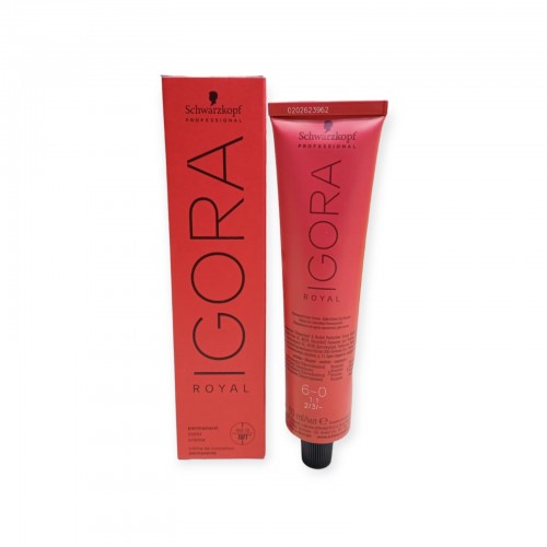 İgora Royal Saç Boyası 6.0 Koyu Kumral 60 Ml İgora Royal Saç Boyası 6.0 Koyu Kumral 60 Ml
