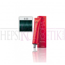 İgora Royal Saç Boyası 0.33 Kızıl Azaltıcı 60 Ml