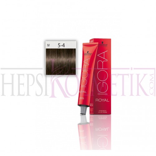 İgora Royal Saç Boyası 5.4 Açık Kahve-Bej 60 Ml İgora Royal Saç Boyası 5.4 Açık Kahve-Bej 60 Ml