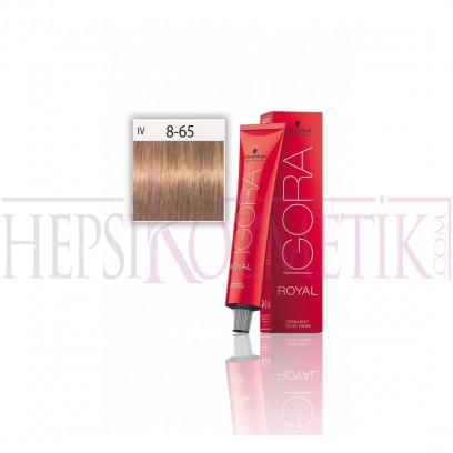 İgora Royal Saç Boyası 8.65 Açık Kumral Çikolata-Altın 60 Ml
