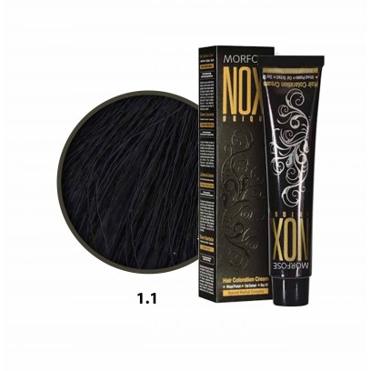Nox Unique Saç Boyası 1.1 Mavi Siyah 60 Ml
