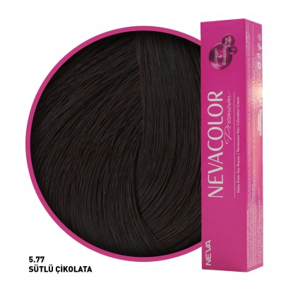Nevacolor Premium Saç Boyası 5.77 Sütlü Çikolata 50 Ml
