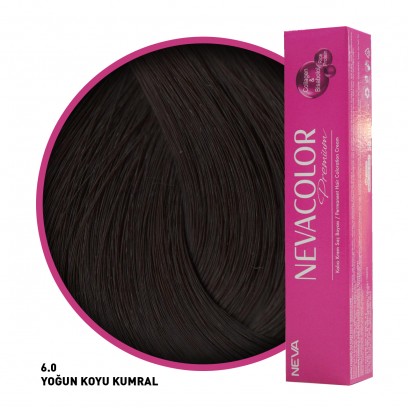 Nevacolor Premium Saç Boyası 6 Koyu Kumral 50 Ml