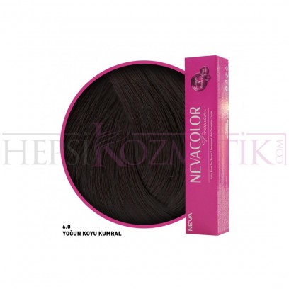 Nevacolor Premium Saç Boyası 6.0 Yoğun Koyu Kumral 50 Ml Nevacolor Premium Saç Boyası 6.0 Yoğun Koyu Kumral 50 Ml