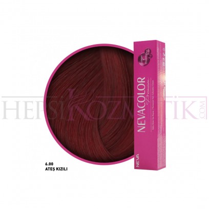 Nevacolor Premium Saç Boyası 6.00 Ateş Kızıl 50 Ml Nevacolor Premium Saç Boyası 6.00 Ateş Kızıl 50 Ml