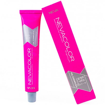 Nevacolor Premium Saç Boyası 6.1 Küllü Koyu Kumral 50 Ml