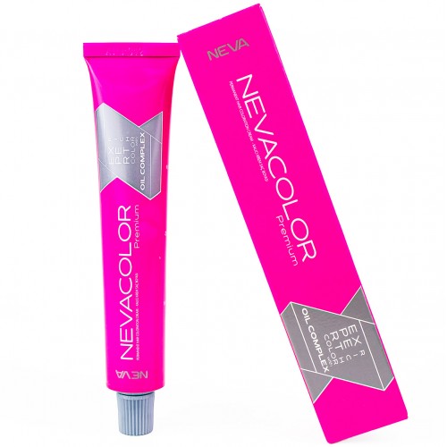 Nevacolor Premium Saç Boyası 6.1 Küllü Koyu Kumral 50 Ml