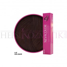 Nevacolor Premium Saç Boyası 6.45 Kızıl Bakır 50 Ml