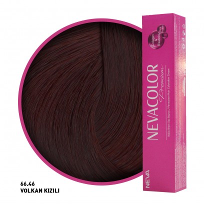 Nevacolor Premium Saç Boyası 66.46 Volkan Kızılı 50 Ml