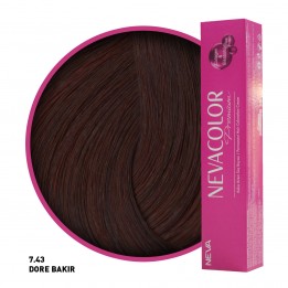 Nevacolor Premium Saç Boyası 7.43 Dore Bakır 50 Ml
