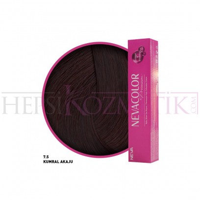 Nevacolor Premium Saç Boyası 7.5 Kumral Akaju 50 Ml Nevacolor Premium Saç Boyası 7.5 Kumral Akaju 50 Ml