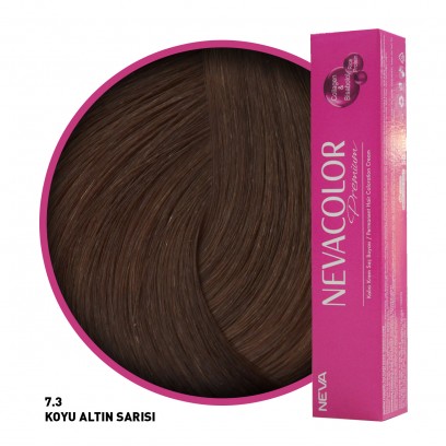 Nevacolor Premium Saç Boyası 7.3 Koyu Altın Sarısı 50 Ml