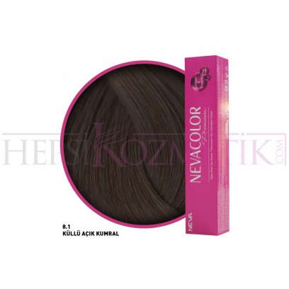 Nevacolor Premium Saç Boyası 8.1 Küllü Açık Kumral 50 Ml Nevacolor Premium Saç Boyası 8.1 Küllü Açık Kumral 50 Ml