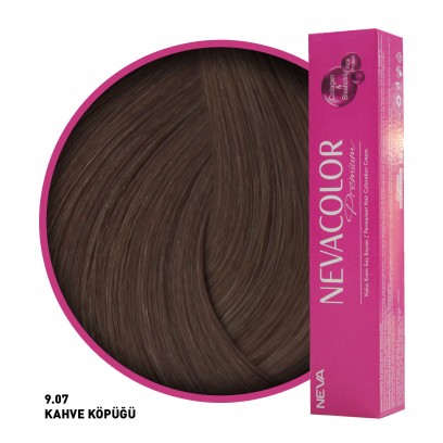Nevacolor Premium Saç Boyası 9.07 Kahve Köpüğü 50 Ml