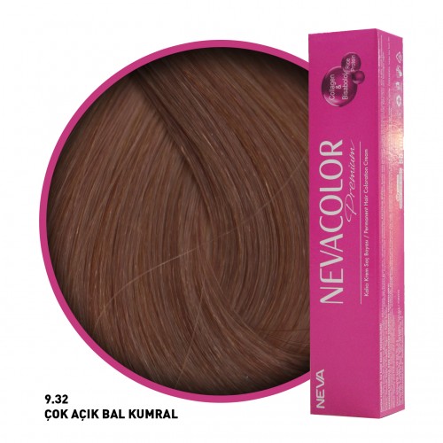 Nevacolor Premium Saç Boyası 9.32 Bal Kumral 50 Ml