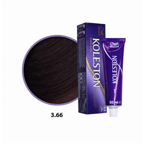 Wella Koleston Saç Boyası 3.66 Patlıcan Moru 50 Ml Wella Koleston Saç Boyası 3.66 Patlıcan Moru 50 Ml