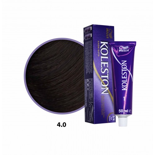 Wella Koleston Saç Boyası 4.0 Orta Kahve 50 Ml