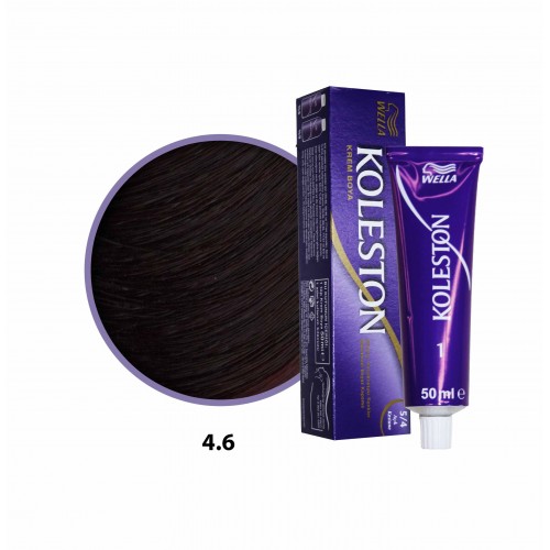 Wella Koleston Saç Boyası 4.6 Koyu Kızıl 50 Ml Wella Koleston Saç Boyası 4.6 Koyu Kızıl 50 Ml