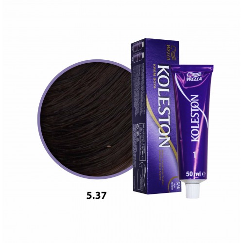 Wella Koleston Saç Boyası 5.37 Kışkırtıcı Kahve 50 Ml Wella Koleston Saç Boyası 5.37 Kışkırtıcı Kahve 50 Ml