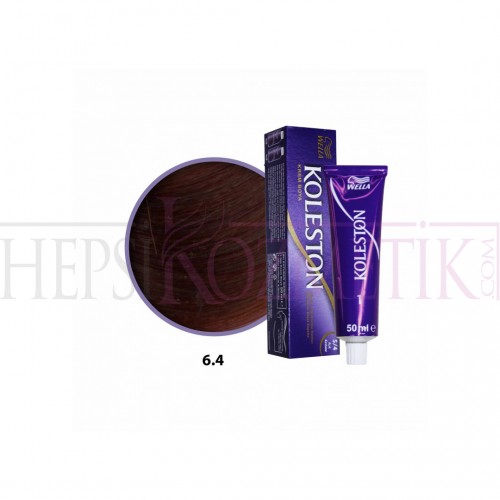Koleston Saç Boyası 6.4 Kızıl Bakır 50 Ml