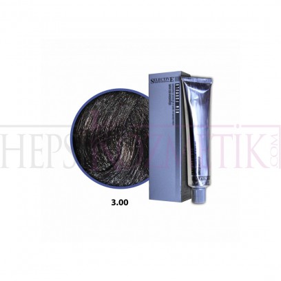 Selective Saç Boyası 3.00 Koyu Kestane 60 Ml