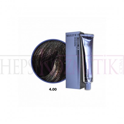 Selective Saç Boyası 4.00 Orta Kestane 60 Ml