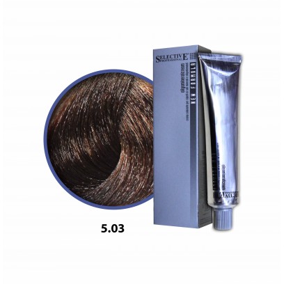 Selective Saç Boyası 5.03 Açık Dore Kahve 60 Ml Selective Saç Boyası 5.03 Açık Dore Kahve 60 Ml