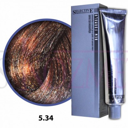 Selective Saç Boyası 5.34 Açık Tütün Kahve 60 Ml Selective Saç Boyası 5.34 Açık Tütün Kahve 60 Ml