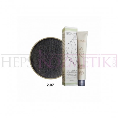 Seven Pigments (Natulika) Organic Saç Boyası 2.07 Kola Siyah 60 Ml